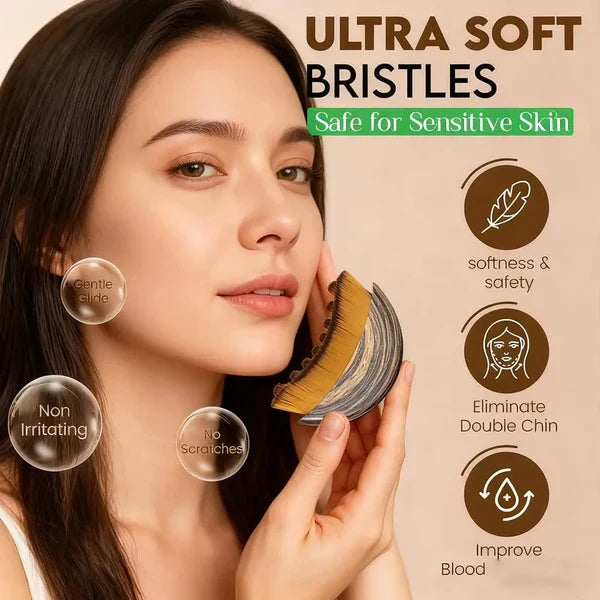 Facial Massage Brush for Glowing Skin