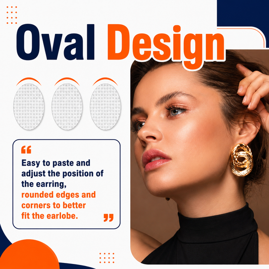 Earring Support Patches for Earlobes